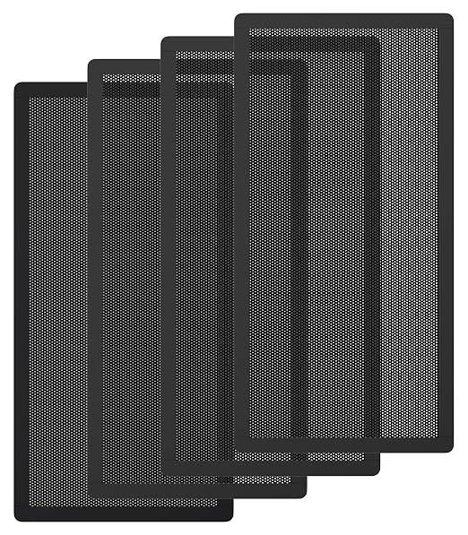 MoKo 140 x 280mm PC Case Magnetic Dust Mesh Filter, 0.5mm PVC Mesh Hole by MoKo