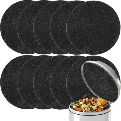 10PCS Compost Bin Charcoal Filters- 6.7inch Activated Carbon Filters，Round by Unknown