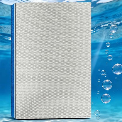 8-Layer Aquarium Filter Media Sponge Pad, Trim-to-Fit Foam Filter Floss by Unknown