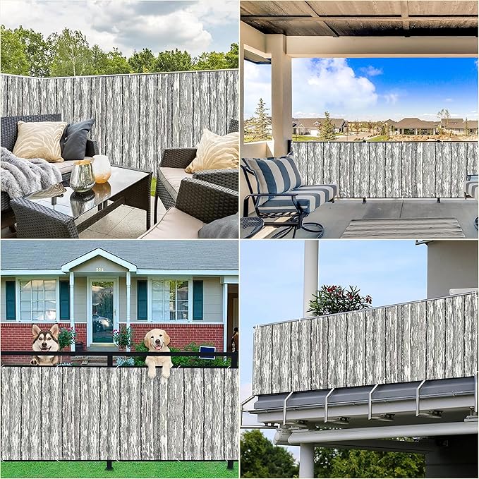 Privacy Fence 4.6' x 26.2' Durable and UV Resistant Privacy Screen Outdoor - Image 7