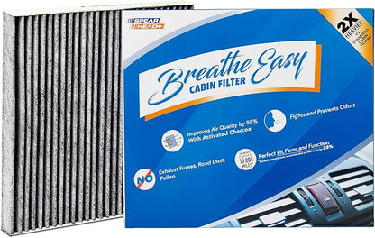 Spearhead Odor Defense Breathe Easy AC & Heater Cabin Filter | Fits Various by SPEARHEAD