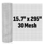 30 Mesh 304 Stainless Steel Mesh Screen, 15.7'' x 295'' Wire Screen Mesh by Unknown