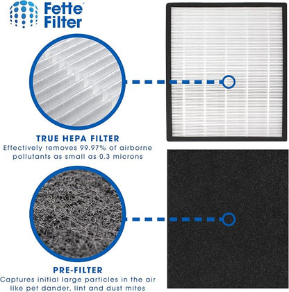 Fette Filter - Premium H13 True HEPA Replacement Filter J Compatible - Image 4
