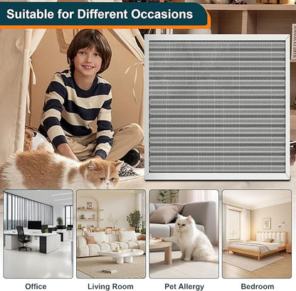 16x25x1 Reusable Air Filter, MERV 8, Permanent Electrostatic Air Filter - Image 7