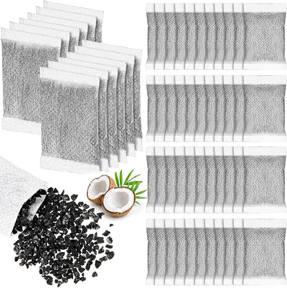 Lounsweer 100 Pcs Activated Charcoal Water Filter Coconut Shell Distiller by Lounsweer