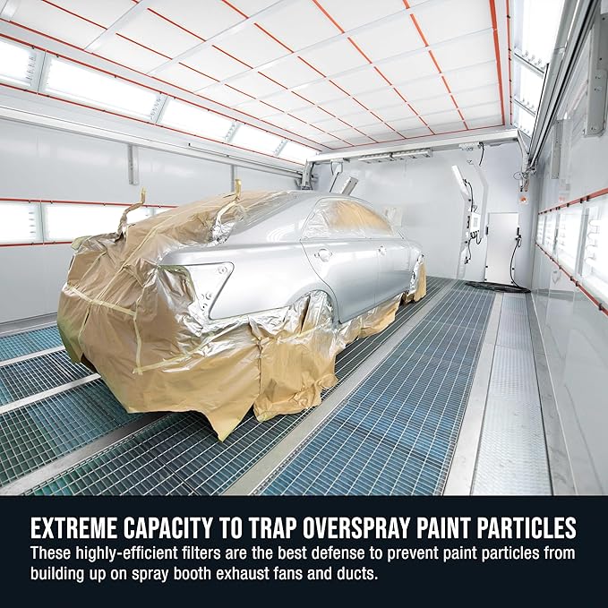 Master Airbrush Elite Paint Spray Booth Exhaust Filter Roll 24" x 100' - Image 5