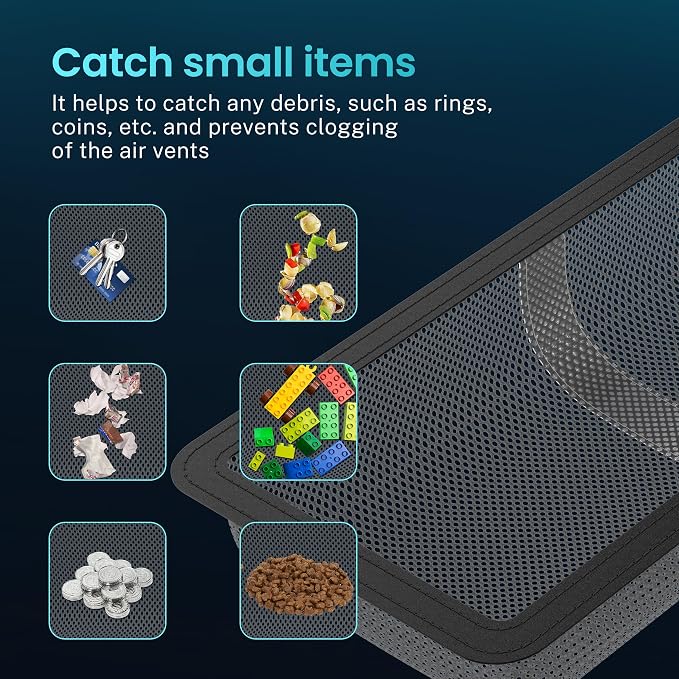 6 Pack Floor Register Cover Trap, HG Power 4 x 12 Inch Floor Vent Screen Net - Image 5