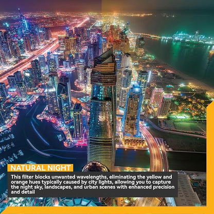 NiSi - JetMag Pro 82MAG Natural Night, Magnetic Light Pollution Reduction Lens - Image 3