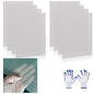 8 Pcs 13x9 40 Mesh 304 Stainless Steel Wire Mesh Sheet, Rustproof Metal Mesh by Unknown