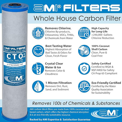 APPLIED MEMBRANES INC. Whole House Water Filter Replacement Filter Cartridge - Image 4