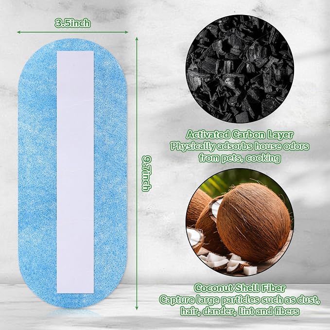 15Pcs Ceiling Fan Air Purifier Filters, Made - Image 3