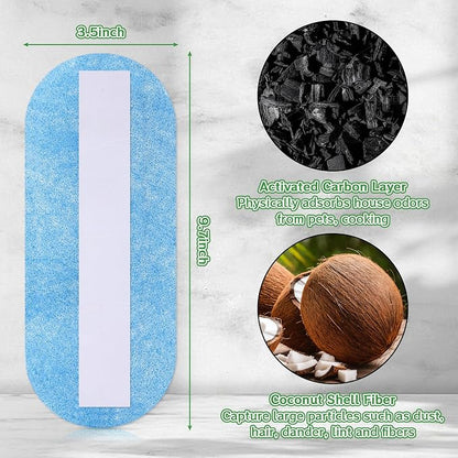 15Pcs Ceiling Fan Air Purifier Filters, Made - Image 3