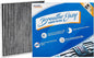 Spearhead Odor Defense Breathe Easy AC & Heater Cabin Filter | Fits 2015-17 by SPEARHEAD