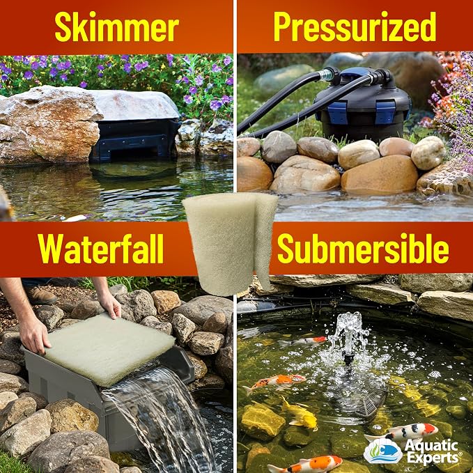 Aquatic Experts Beige COARSE Pond Filter Pad - Image 4