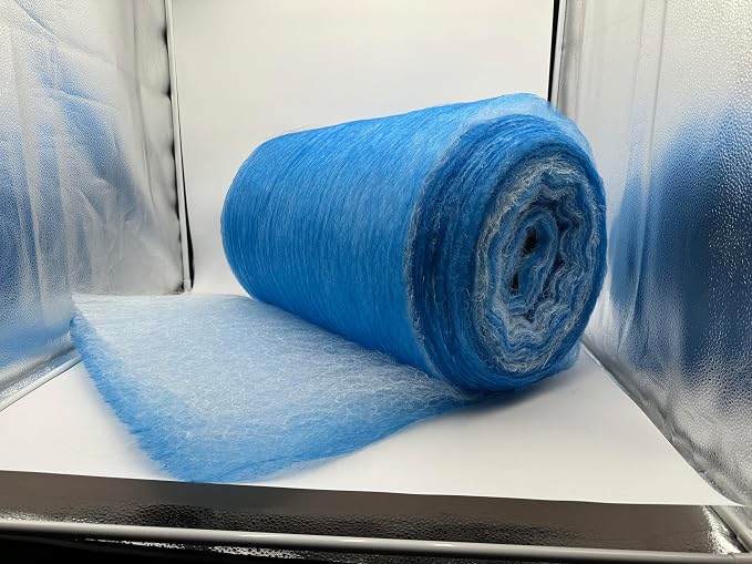 wioboy Paint Booth Exhaust Filter Roll, Spray Booth Filter, Fiberglass Paint - Image 4