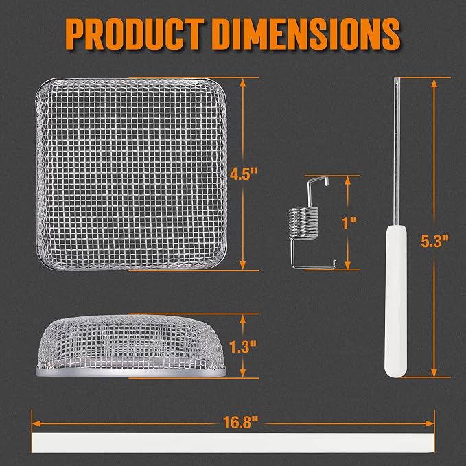 TONDA RV Furnace Vent Screen, Bug Screens Heater Vent Cover - Image 2