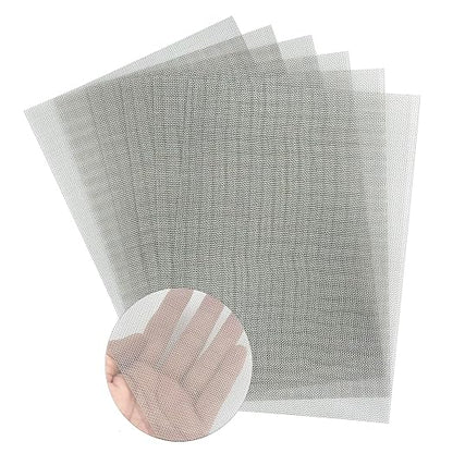 6PACK 304 Stainless Steel Metal Mesh Screen, 20Mesh 1mm Hole Fine Wire Mesh by welcometoyagjia