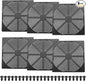 PATIKIL 200mm Fan Filter Grill by PATIKIL