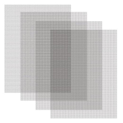 4 Pack 12x16 Inch Wire Mesh, 20 Mesh Stainless Steel Mesh, Never Rust Sturdy by AMZDEPOT
