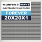 20x20x1 Reusable Air Filter, Electrostatic, Washable Lasts a Lifetime, Breathe by Betterlifeishere