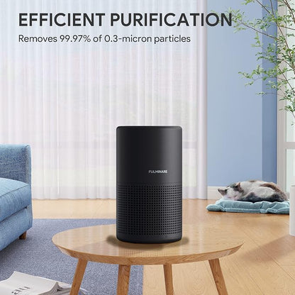 Air Purifiers for Bedroom, FULMINARE H13 True HEPA Air Filter, Quiet Air Cleaner - Image 3