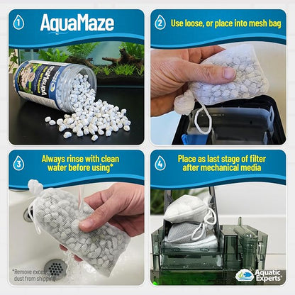 Aquatic Experts AquaMaze Aquarium Bio Media – 500 mL - Image 5