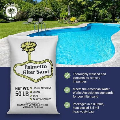 Palmetto 3 Pack Pool Filter Sand, Clean and Clear Water, Natural Sand - Image 7
