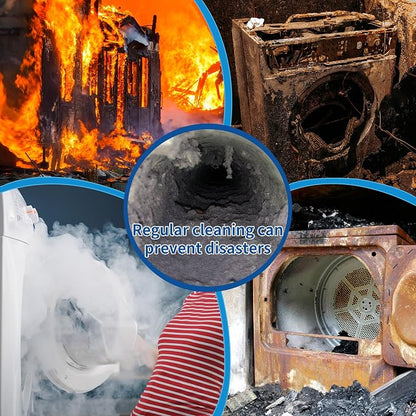 21 Feet Dryer Vent Cleaning Brush Kit, fireplaces, Ventilation ducts - Image 7