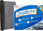 Spearhead Odor Defense Breathe Easy AC & Heater Cabin Filter | Fits Various by SPEARHEAD