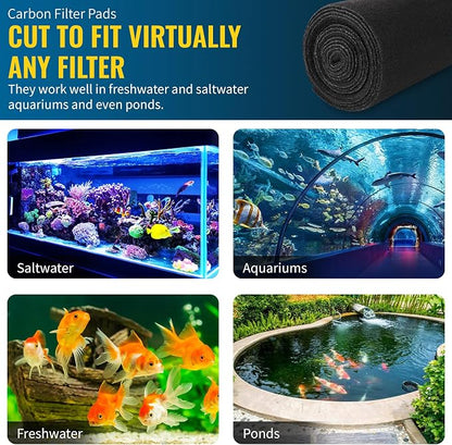 CFS – Pack of 1, Cut to Fit Carbon Infused Filter Pad Media - Image 7