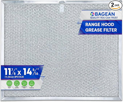 Bagean Stove Hood Vent Filter 11.8" x 14.3" BPS1FA30 by Bagean