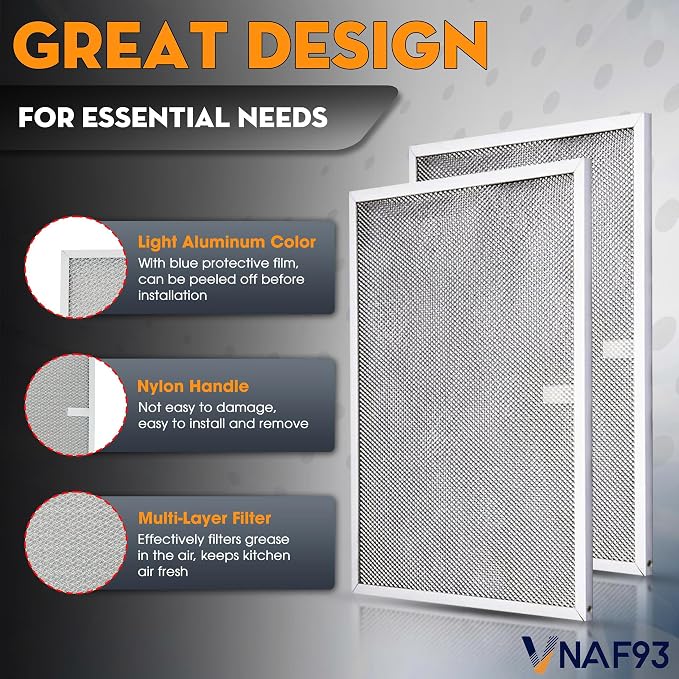 Upgraded 2 Pack BPS1FA30 Grease Filters 12"x14" Compatible - Image 6
