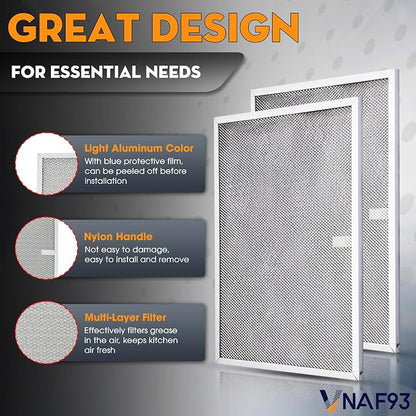 Upgraded 2 Pack BPS1FA30 Grease Filters 12"x14" Compatible - Image 6