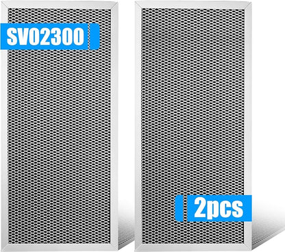 2-Pcs SV02300 Air Exchanger Filter 15-3/8 x 7-1/8 x 5/8 Inches Efficiency by Unknown