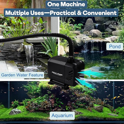 900 GPH 45W Submersible Water Pump and 10 FT Tube - Image 6