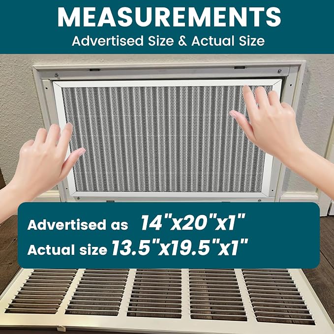 14x20x1 Air Filter-MERV 8, Washable & Reusable Electrostatic Air Filter - Image 4