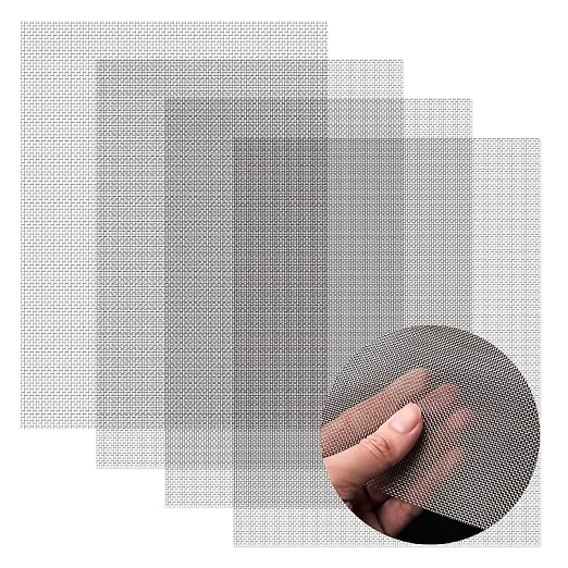 4 Pack 12x16 Inch Wire Mesh, 20 Mesh Stainless Steel Mesh, Never Rust Sturdy - Image 2