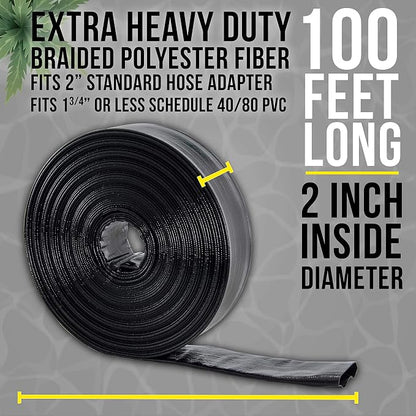 U.S. Pool Supply Pool Backwash Hose 2 Inch Diameter x 100 Feet - Image 3