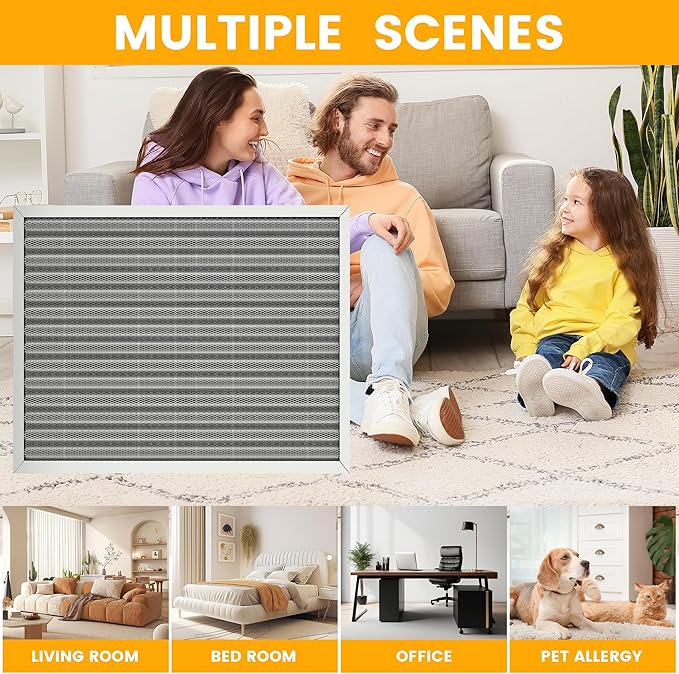 20x25x1 HVAC Furnace Air Filter, Lasts a Lifetime, Merv 8, the Last HVAC Filter - Image 5