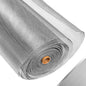 304 Stainless Steel Mesh Window Screen Roll, 35IN x 16FT Silver Metal Window by FCSOTSPS