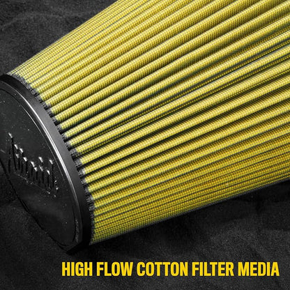 AIRAID Cold Air Intake System by K&N: Increased Horsepower, Cotton Oil Filter: - Image 3