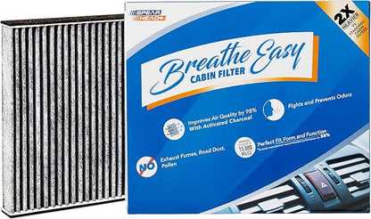 Spearhead Odor Defense Breathe Easy AC & Heater Cabin Filter, Fits Like OEM by SPEARHEAD