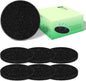 Polyurethane Activated Charcoal Filters -7 Pack 6.7 Inch Round Strong Odor by SPONDWILD