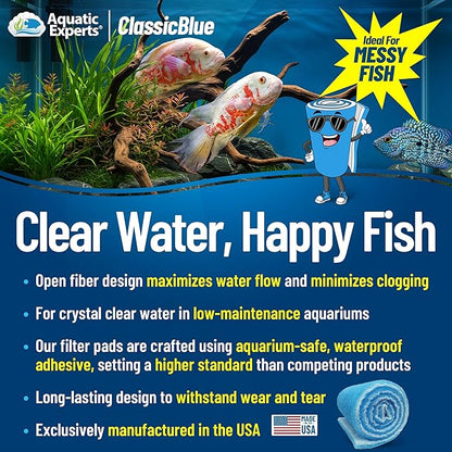 Aquatic Experts Classic Bonded Aquarium Filter Pad -18 Inches by 12 Feet by .75 - Image 2