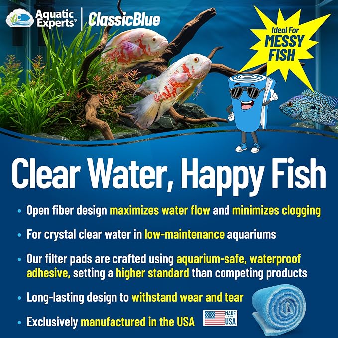 Aquatic Experts Classic Bonded Aquarium Filter Pad -18 Inches by 72 Inches by - Image 2