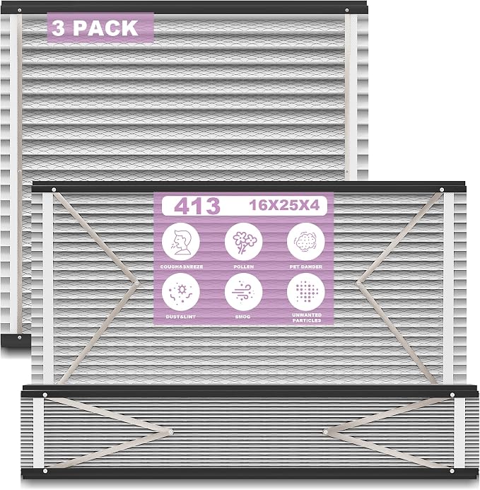 3 Packs 413 Replacement Filter for AprilAire Whole House Air Purifiers Models by Betterlifeishere