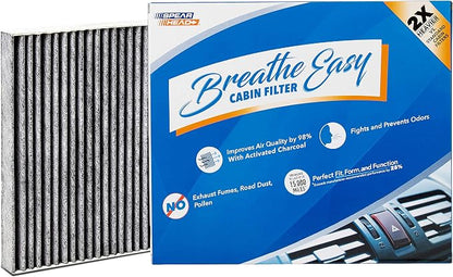 Spearhead Odor Defense Breathe Easy AC & Heater Cabin Filter | Fits Various by SPEARHEAD