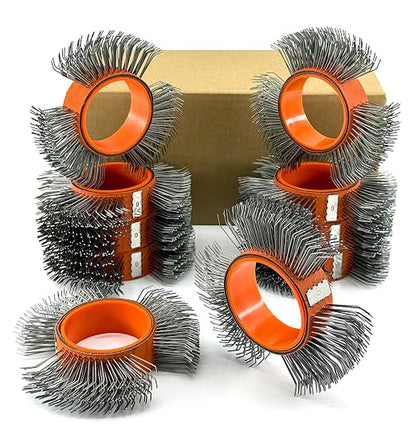 10PCS, Abrasive Carbon Steel Belt/Replacement Coarse Wire Wheel/Rust by Unknown