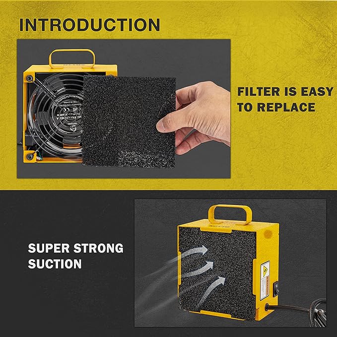 KOTTO Solder Smoke Absorber Remover Fume Extractor Smoke Prevention Absorber - Image 5