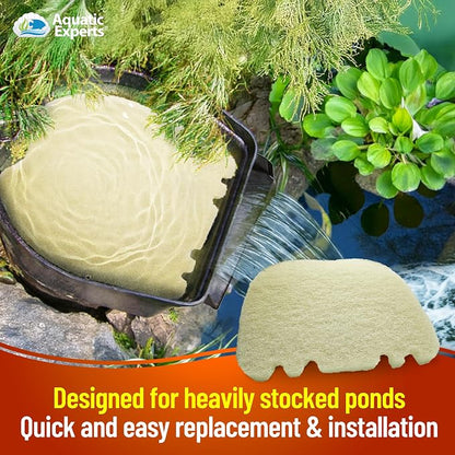 Aquatic Experts Beige COARSE Pond Filter Pad - Image 3